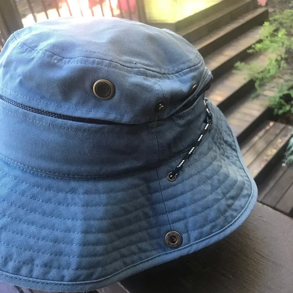 Duluth Trading Company Blue Sun Fishing Ventilated Booney Hat Size XL